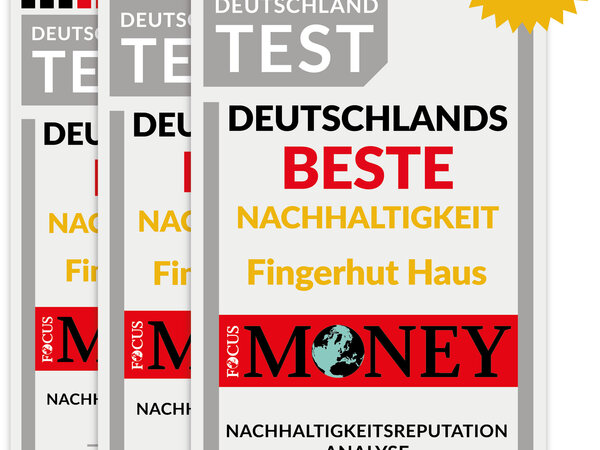 Fingerhut Haus erreicht Silbermedaille 