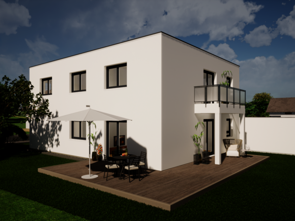 WeberHaus: Einladung zur Besichtigung eines Zweifamilienhauses 